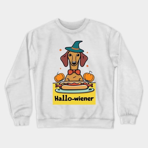 Hallowiener Crewneck Sweatshirt by Cheeky BB